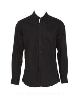 Contrast Premium Oxford Button Down Shirt LS 6. picture