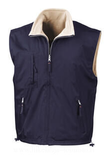 Reversible Polaire/Polyester Bodywarmer 6. picture
