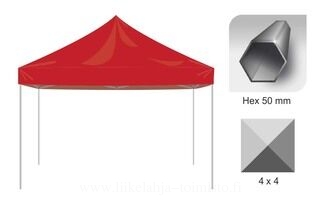 Pop up tent 4x4 Hex50