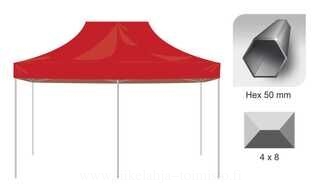 Pop up tent 4x8 Hex50
